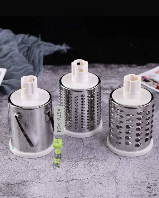 3 in 1 Manual Tabletop Drum Grater